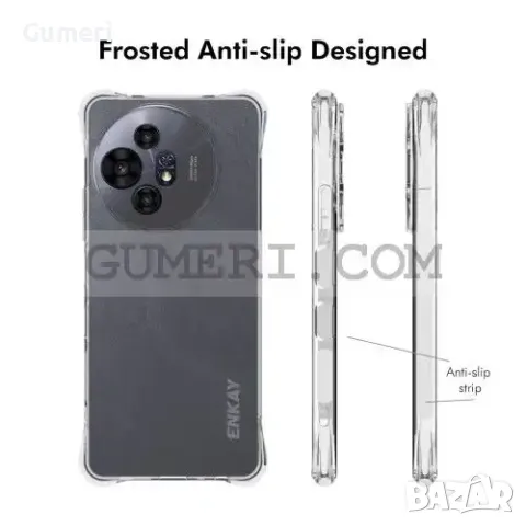 TCL 50 NxtPaper Противоударен Прозрачен Гръб С Подсилени Ръбове "Air", снимка 4 - Калъфи, кейсове - 48038995