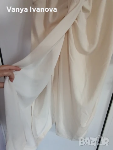 Sheilay  рокля цвят крем, снимка 10 - Рокли - 50839107