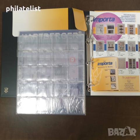 Папка Импорта с 4 ринга Metal Edition в  четири цвята A4, снимка 3 - Нумизматика и бонистика - 36092996