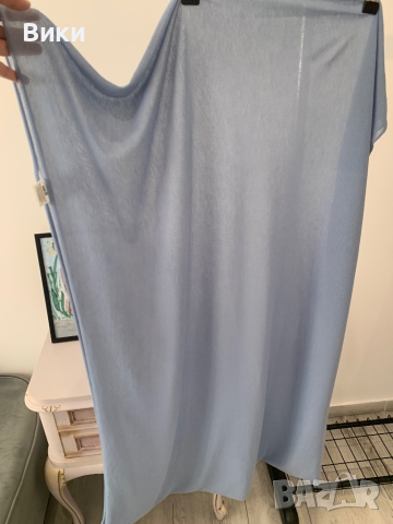 Голям шал от нежно плетиво, снимка 6 - Шалове - 44829792