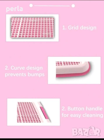 Тава за тоалетна за малки кученца/ котки, снимка 2 - За котки - 50486436