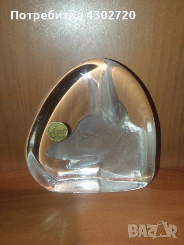 Преспапие от оловен кристал