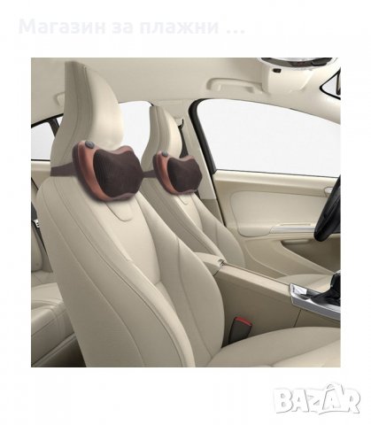 МАСАЖНА ВЪЗГЛАВНИЦА МАСАЖОР, МАГНИТНА 4 ТОЧКОВА - код 2468, снимка 4 - Масажори - 34201845