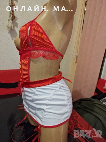 Комплект медицинска сестра/с м л , снимка 2 - Корсети, бюстиета, топове - 38816081