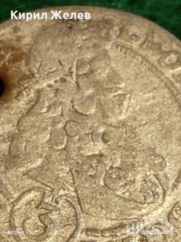 Сребърна монета 3 кройцера 1698г. Леополд първи Австрия уникат 53004, снимка 5 - Нумизматика и бонистика - 53092461