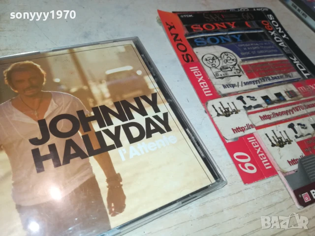 JOHNNY HALLYDAY CD 1808251953, снимка 6 - CD дискове - 51408990