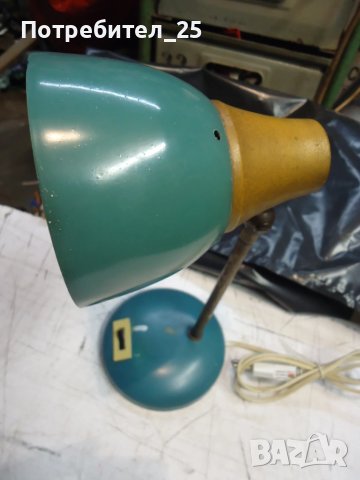 Ретро настолна лампа, снимка 3 - Настолни лампи - 51199022
