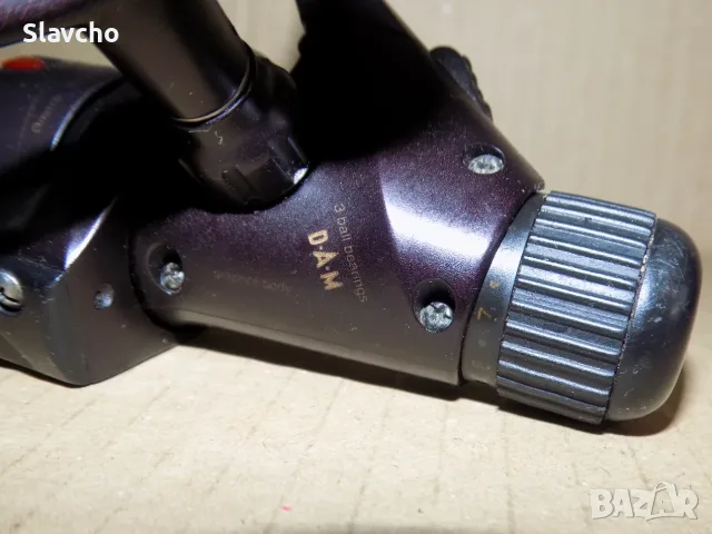 Риболовна макара D.A.M Quick SEL-320 / Made in Germany, снимка 13 - Макари - 56258437