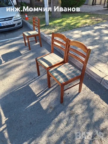 Трапезени столове 3 броя, снимка 1