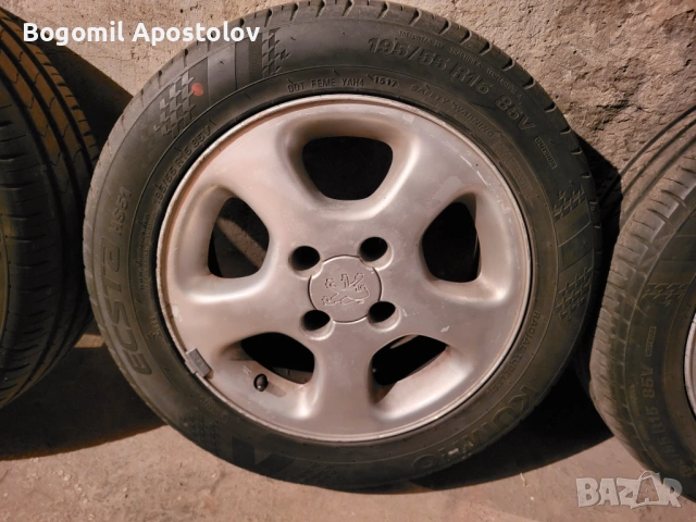 Джанти с гуми 195/55/15, снимка 9 - Гуми и джанти - 53832714