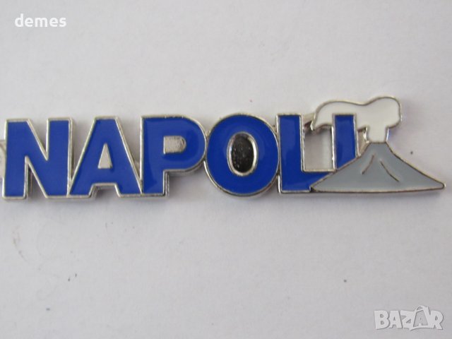 Метален ключодържател от Неапол, Италия, снимка 4 - Други - 41637858