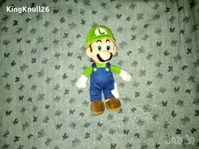 Плюшена играчка Супер Марио Луиджи