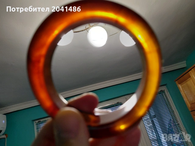 Бакелитена гривна, снимка 2 - Гривни - 53295466