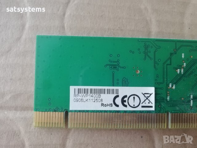 Wireless-G PCI Adapter Repotec RP-WP1400B, снимка 9 - Мрежови адаптери - 41706093