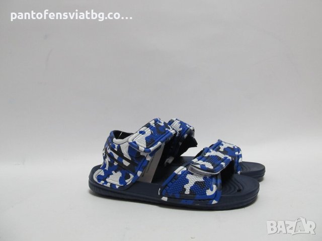 Детски гумени сандали т.син/син 25/30