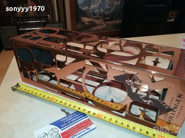 BOLLINGER-FRANCE-МЕТАЛНА КУТИЯ ОТ ФРАНЦИЯ 1608231823, снимка 6 - Колекции - 41876939