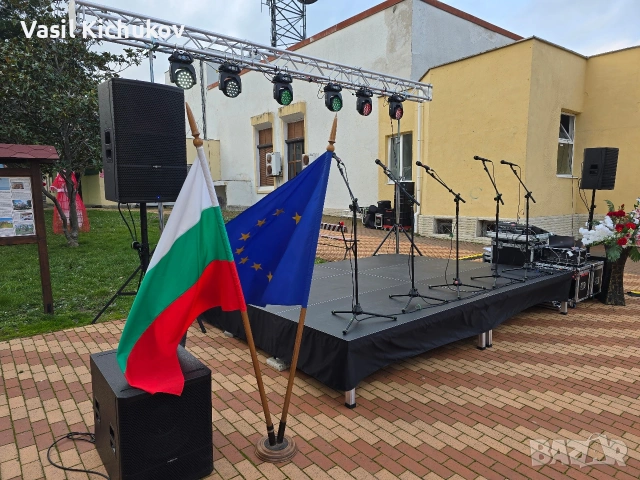 Сцена под наем, озвучаване и осветление, снимка 2 - Dj - 53747156