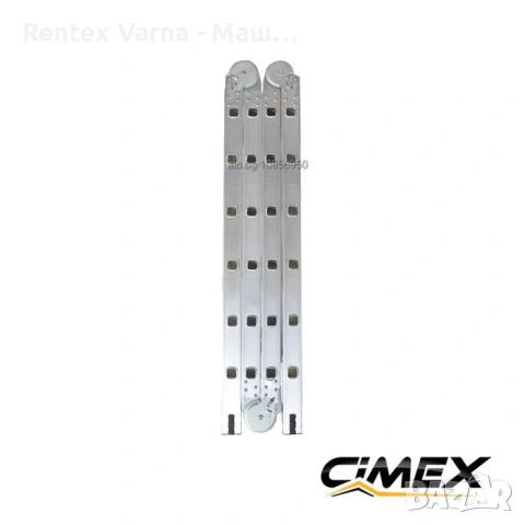 🪜 Стълби ПОД НАЕМ във Варна! Телескопични и комбинирани - от 3м до 10м височина!, снимка 3 - Други машини и части - 53414315