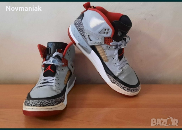 Jordan Spizike ‘Wolf Grey’, снимка 2 - Маратонки - 36474375