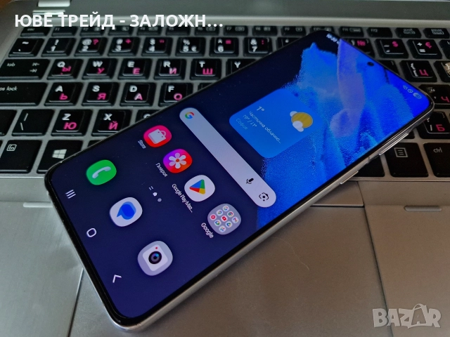 Samsung Galaxy S21 +5G, снимка 4 - Samsung - 52622593