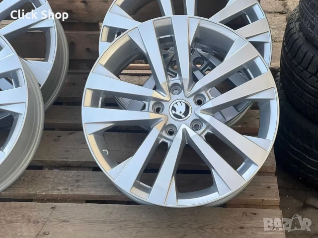 5х112 18 Джанти Skoda Karoq Yeti SuperB Octavia Шкода 5x112, снимка 4 - Гуми и джанти - 52851401