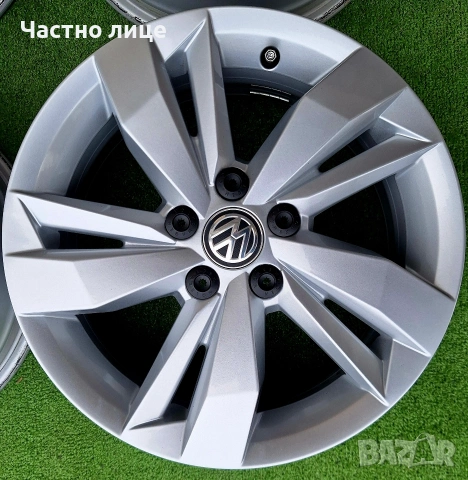 Продавам 4бр оригинални 15-ки джанти за Фолксваген Поло, Витрус,Джета,Шкода  Фабия,Практик, снимка 4 - Гуми и джанти - 53699837