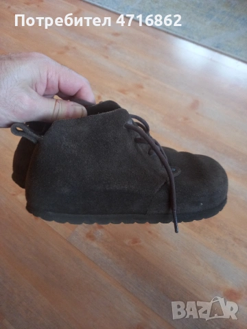 Дамски / детски кожени обувки Birkenstock, снимка 3 - Дамски боти - 53253625