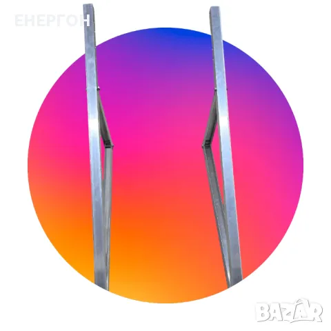 Алуминиева Стойка за соларен панел с ШИРИНА ДО 135см - ГОЛЯМА, снимка 4 - Аксесоари и консумативи - 47530127