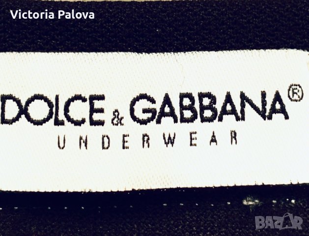 DOLCE & GABBANA оригинал тениска/ бельо, снимка 2 - Тениски - 42336298