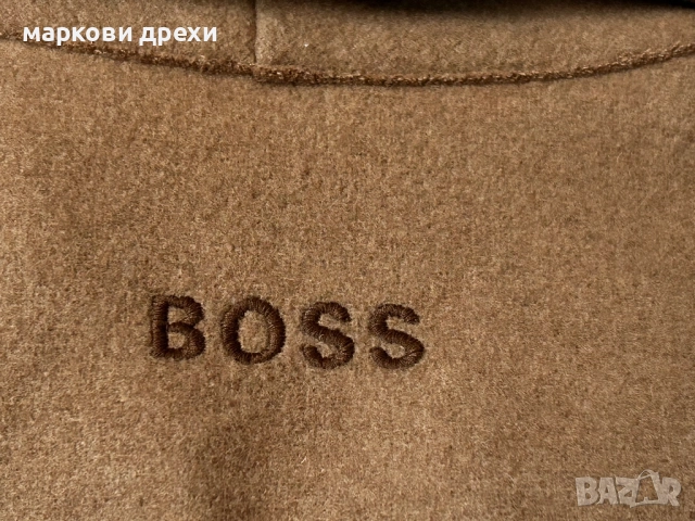 BOSS Lom_1 Wool Overshirt L, снимка 9 - Якета - 52913123