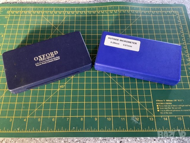 Английски  Микрометър  Oxford, снимка 4 - Други инструменти - 42440028