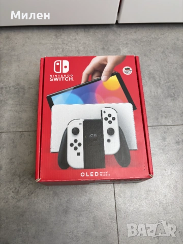 Конзола Nintendo Switch Oled 64gb, снимка 4 - Nintendo конзоли - 53727588