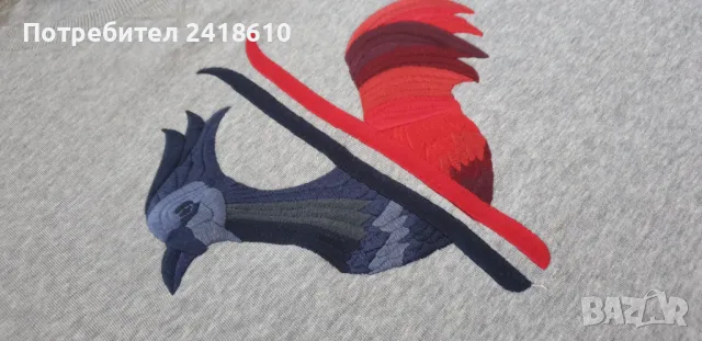 Rossignol Embroidered Sweatshirt Cotton Mens Size XL ОРИГИНАЛ! Мъжка Блуза!, снимка 7 - Спортни дрехи, екипи - 48602545