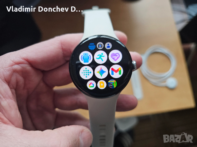 Продавам смарт часовник Google Pixel Watch 3 - 45mm , снимка 6 - Смарт гривни - 53271439