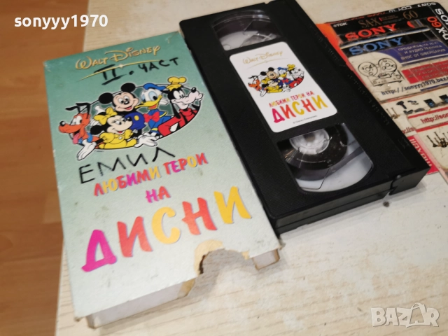 ДИСНИ-ORIGINAL VHS VIDEO TAPE 1412252035, снимка 9 - Други жанрове - 52794404