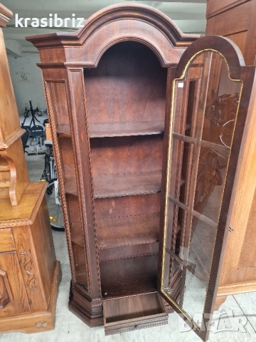 Масивна Витрина -внос от Германия! , снимка 3 - Секции и витрини - 52479079