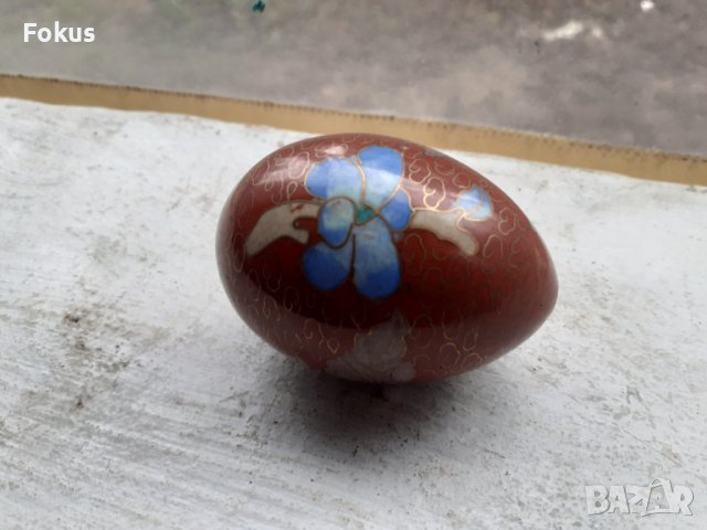 Яйце клоазоне, снимка 1 - Антикварни и старинни предмети - 40100284