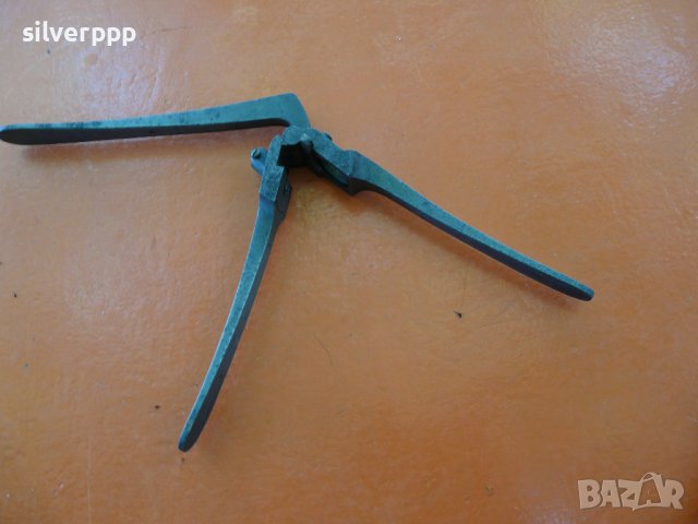  Стара немска ловна машинка D.R.G.M. , снимка 2 - Други ценни предмети - 41690802