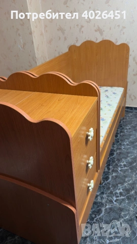 Трансформиращо се Бебешко Легло-Люлка, снимка 2 - Бебешки легла и матраци - 53374983