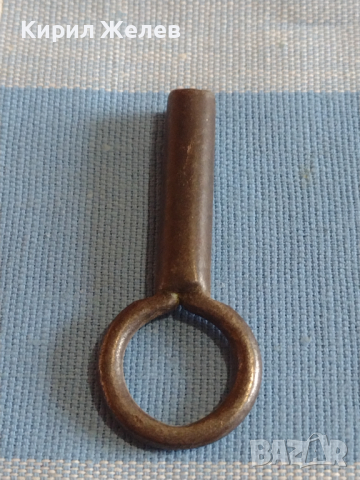 Стар тръбен ключ за часовник или смяна на свещи за КОЛЕКЦИЯ ДЕКОРАЦИЯ 40965, снимка 3 - Други ценни предмети - 44836040