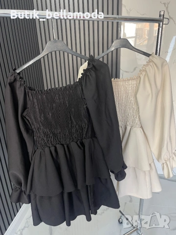 Кукленска рокля Белла , снимка 4 - Рокли - 53672737