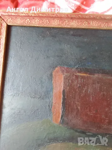 Найден Петков маслена картина , снимка 4 - Картини - 49663782
