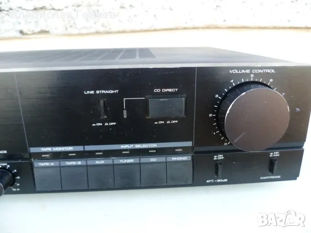 Усилвател KENWOOD KA-550 #2, снимка 3 - Ресийвъри, усилватели, смесителни пултове - 49363852