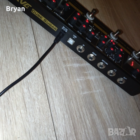 Cuvave cube sugar мултиефект за китара. Ir, dist,drive,Looper,delay, снимка 3 - Китари - 52883635