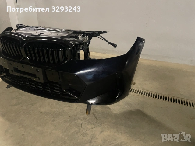 Напълно окомплектована предна броня и преден панел за BMW 330 G20 LCI M SPORT, снимка 7 - Части - 53802142