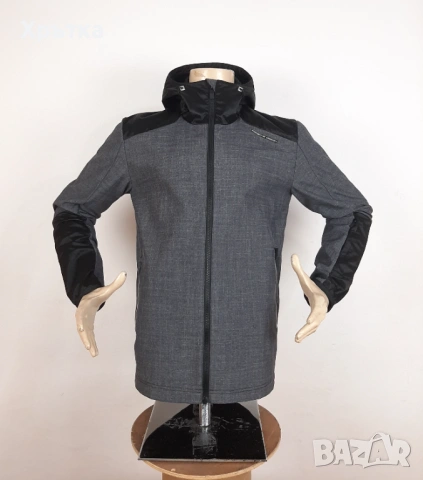 Porsche Design - Оригинално мъжко софтшел яке размер M, снимка 2 - Якета - 53637671