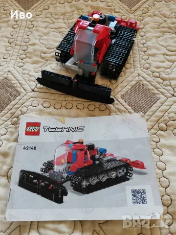 LEGO Technic Състезателен самолет - 42117 и LEGO Technic Ратрак - 42148., снимка 6 - Конструктори - 55898970