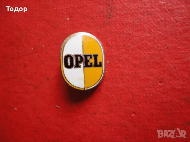Автомобилна значка знак Opel с емайл , снимка 6 - Колекции - 50273566