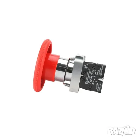 Бутон тип гъба, аварийно спиране, XB2-BS541, 22 мм, 10А, снимка 3 - Друга електроника - 48061766