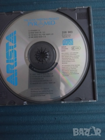 The Alan Parsons Project – Pyramid - матричен диск музика